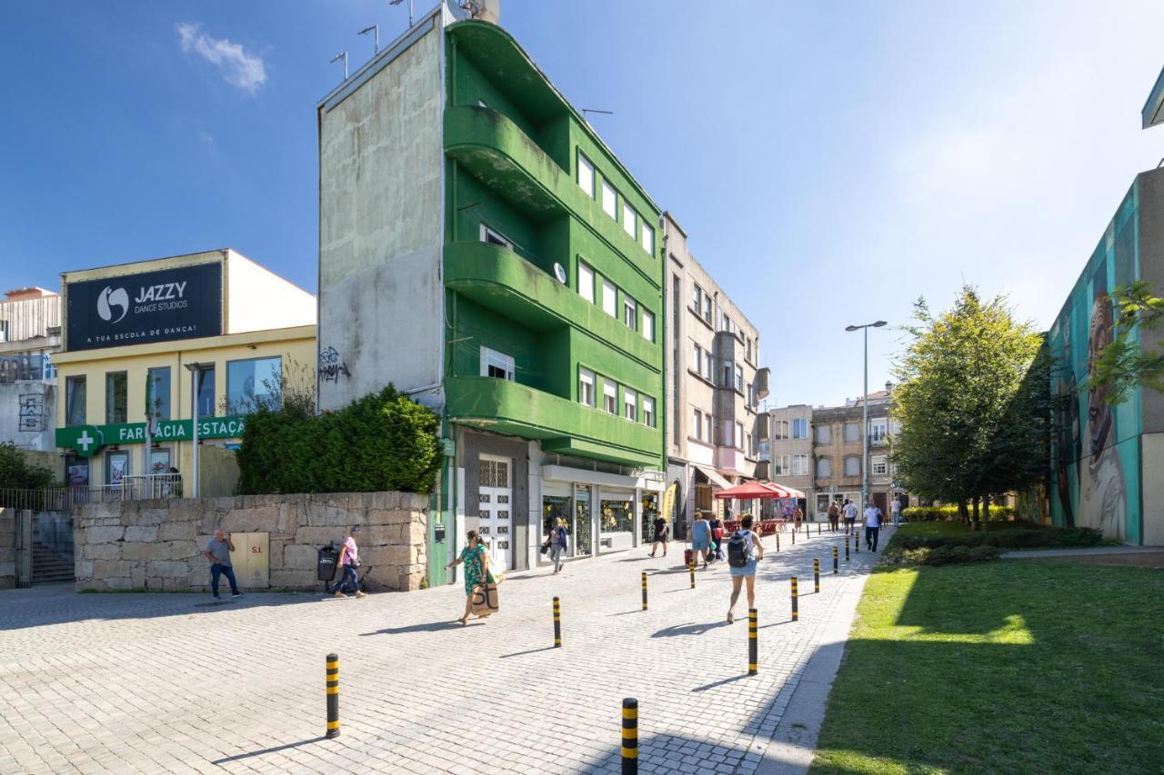 Downtown 2 Minutes By Walk To Center And Metro-Direct To Airpot T4 Appartement Porto Buitenkant foto